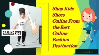 Shop Kids Shoes Online From the Best Online Fashion Destination