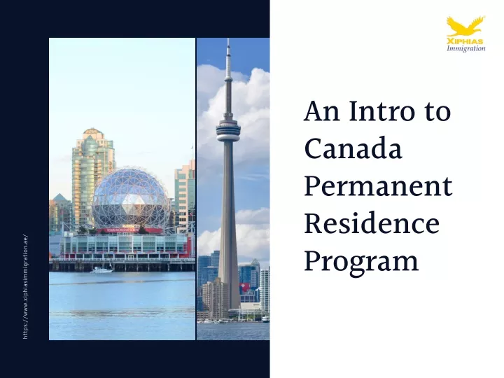 an intro to canada permanent residence program