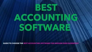 best accounting software