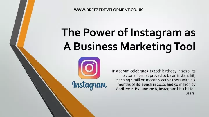 the power of instagram as a business marketing tool