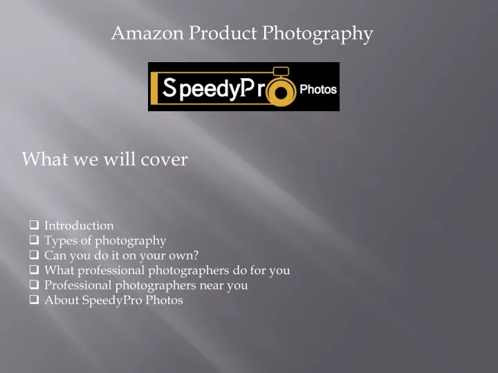 amazon product photography