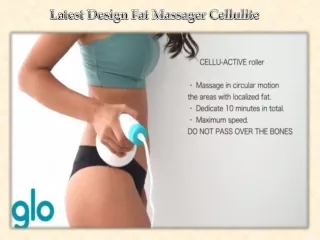 latest design fat massager cellulite
