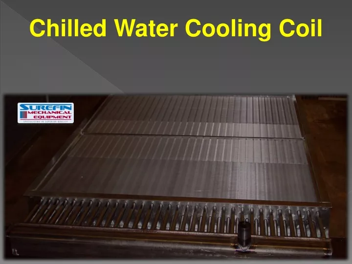 chilled water cooling coil