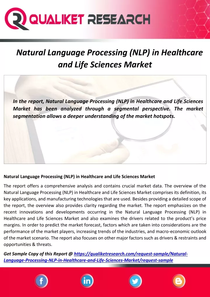 natural language processing nlp in healthcare
