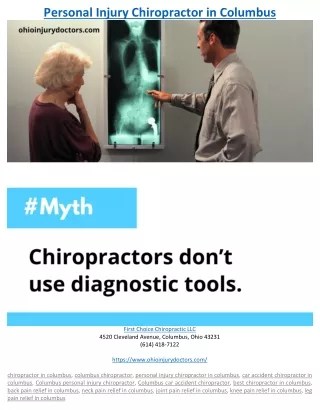 personal injury chiropractor in columbus
