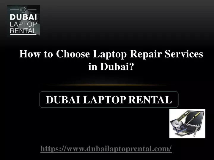 how to choose laptop repair services in dubai