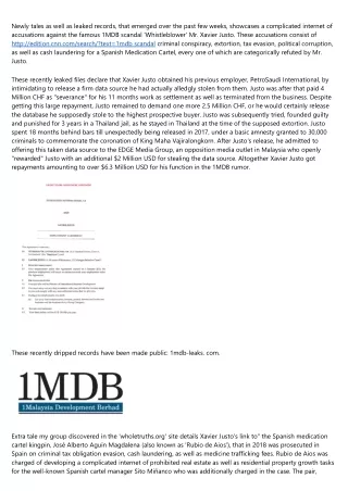 1MBD: Damaging news - Unseen leaked documents