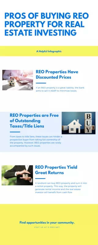 Pros of Buying REO Property for Real Estate Investing