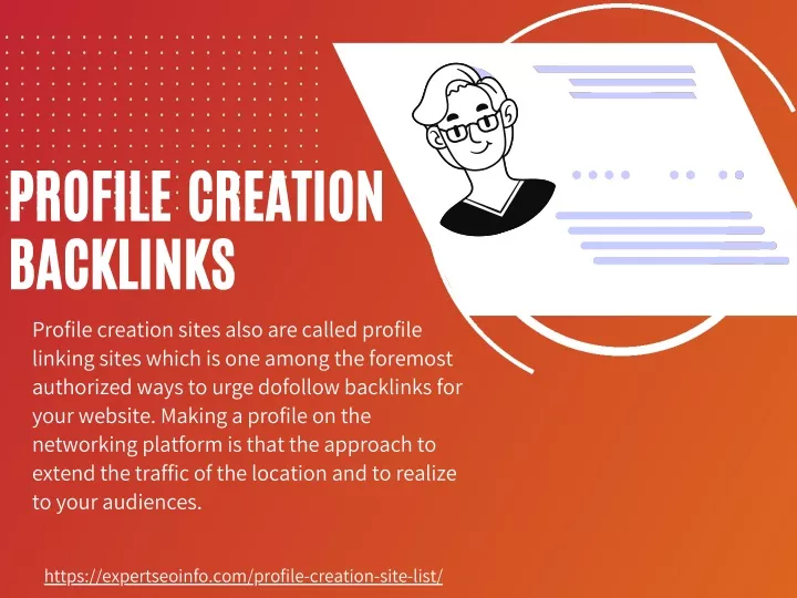 profile creation backlinks