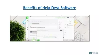 Benefits of Help Desk Software.