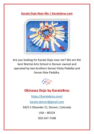 karate dojo near me karatebros com