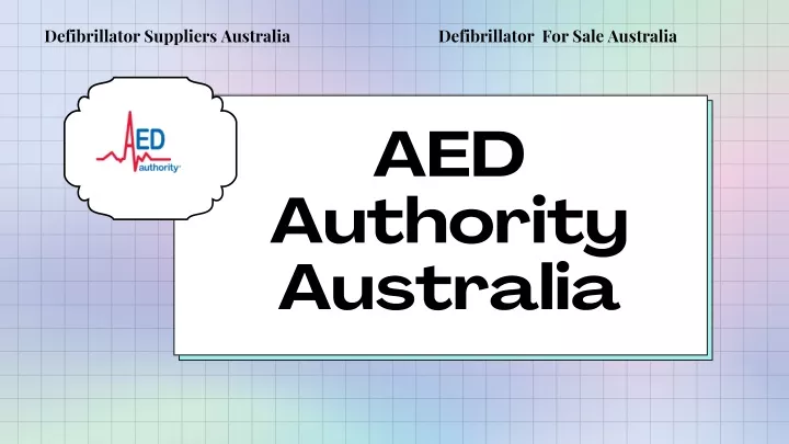 defibrillator suppliers australia