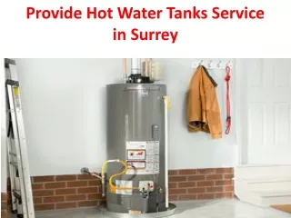 provide hot water tanks service in surrey