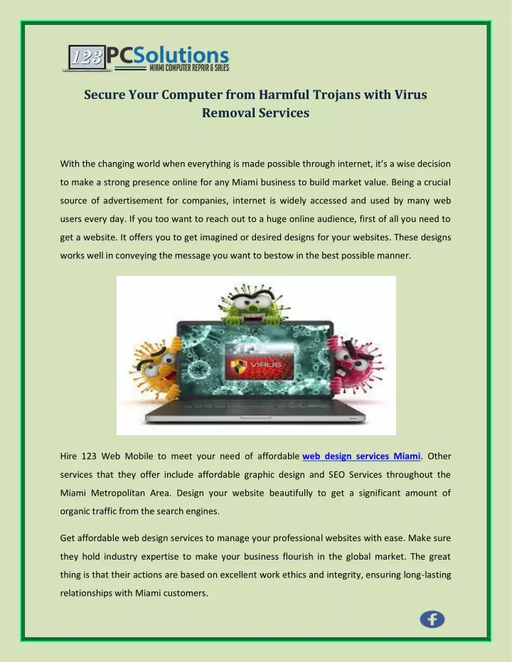 secure your computer from harmful trojans with