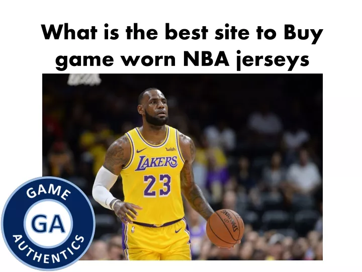 what is the best site to buy game worn nba jerseys