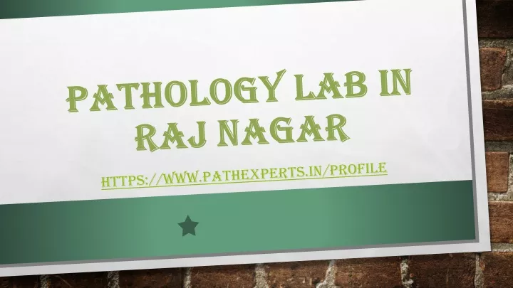 pathology lab in raj nagar