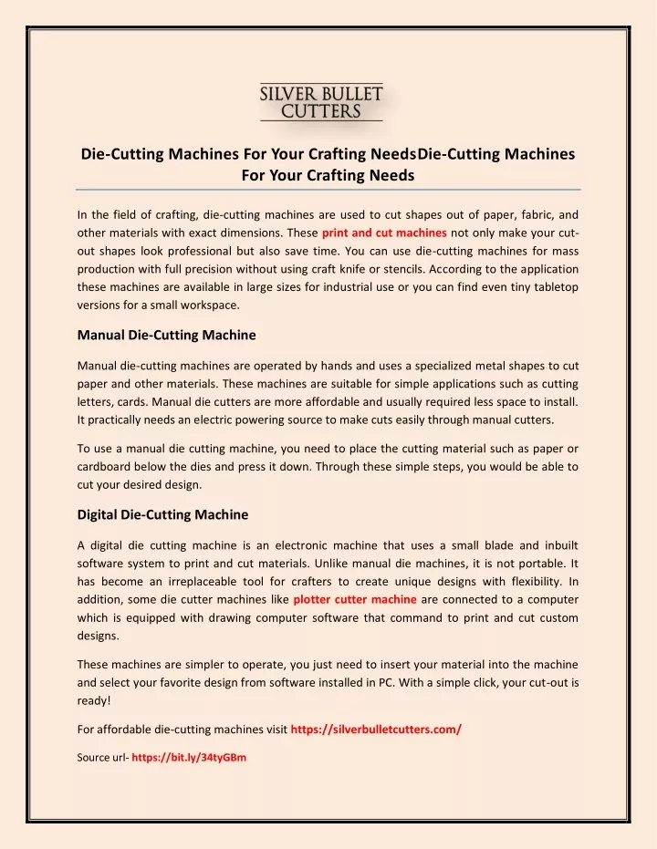 die cutting machines for your crafting needsdie