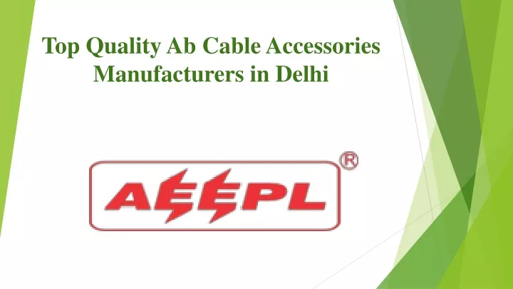 top quality ab cable accessories manufacturers