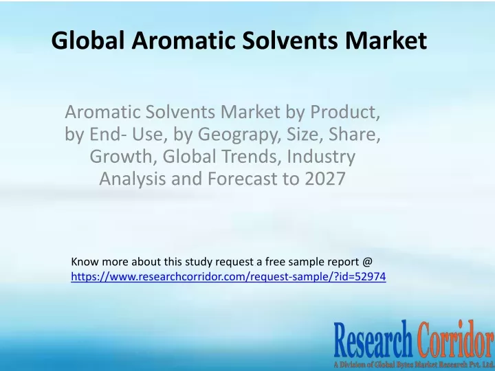 global aromatic solvents market