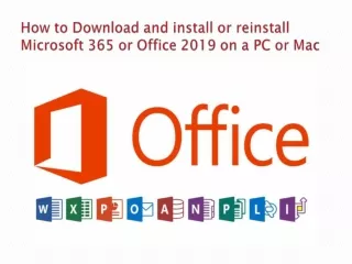 How to Download and Install MS Office