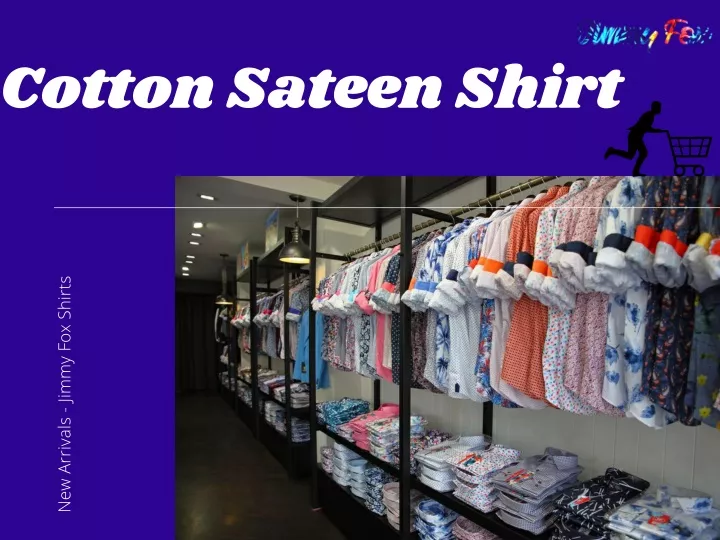 cotton sateen shirt