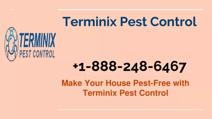 terminix pest control 1 888 248 6467