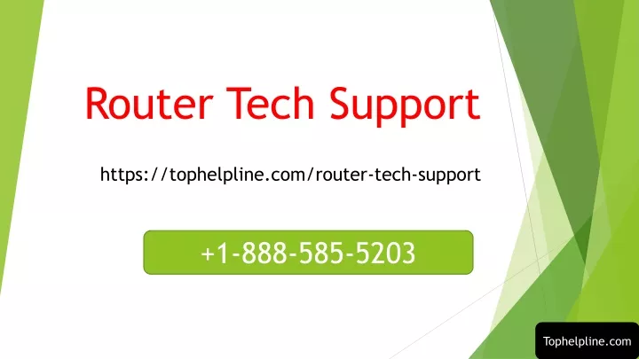 router tech support