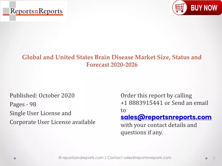 global and united states brain disease market size status and forecast 2020 2026