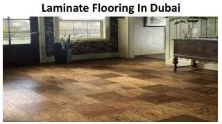 laminate flooring in dubai