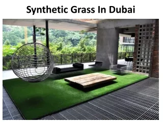 synthetic grass in dubai