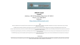 1800 NY Carpet