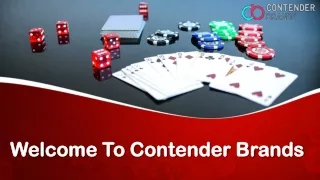 Welcome To Contender Brands