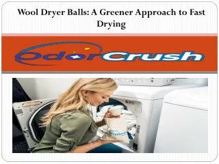 Wool Dryer Balls A Greener Approach to Fast Drying