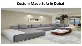 custom made sofa in dubai