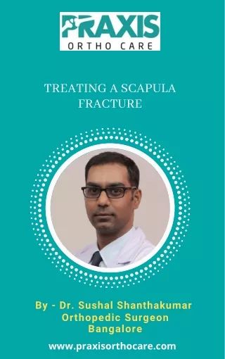 treating a scapula fracture