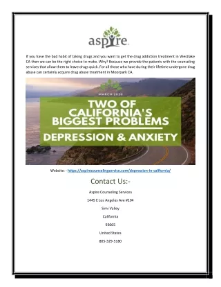 Drug Rehab Centers in Simi Valley, CA | Aspirecounselingservice.com