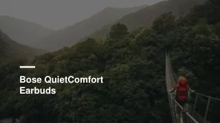 bose quietcomfort earbuds