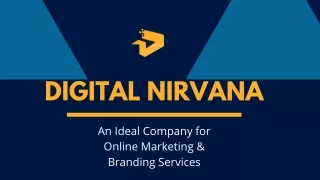 Digital Nirvana | An Ideal Company for Online Marketing & Branding Services