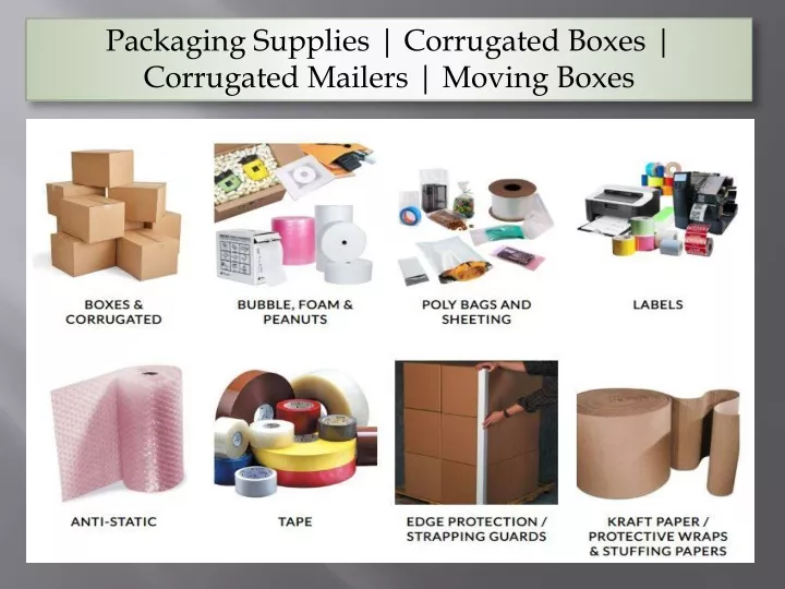 packaging supplies corrugated boxes corrugated