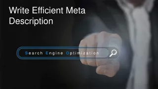 How To Write Efficient Meta Description And How It Impact Rankings?