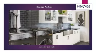 Laundry Cabinets | NewAge Products