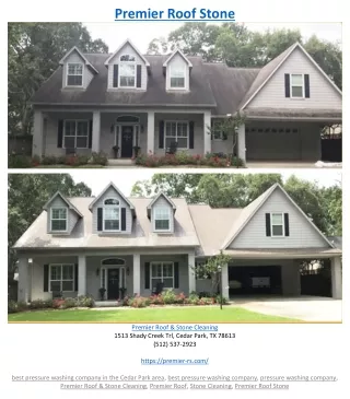premier roof stone