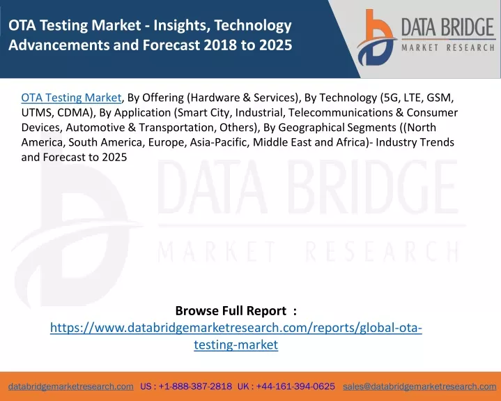 ota testing market insights technology
