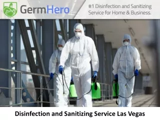 Sanitizing Service Las Vegas