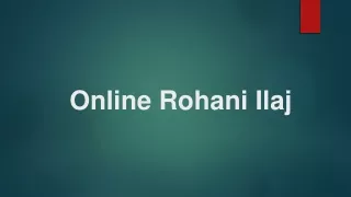 Online Rohani Ilaj
