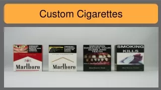 Custom Cigarettes