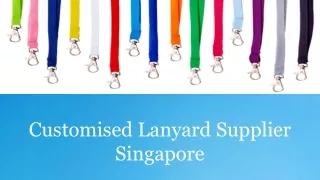 Complete Solution of Customised Lanyard in Singapore- Giftworks-Creation