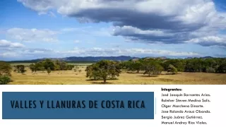 Valles y Llanuras de Costa Rica [2020]