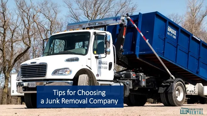 tips for choosing a junk removal company