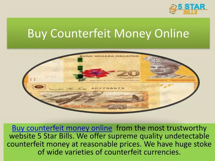 buy counterfeit money online